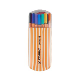 Estuche Con 20 Rotuladores Stabilo Point 88
