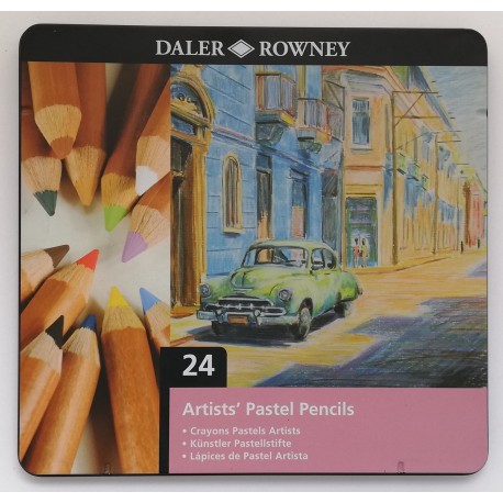 Estuche Con 24 Lápices De Pastel Daler Rowney
