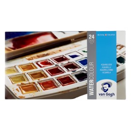 Estuche Con 24 Pastillas Acuarelas Van Gogh