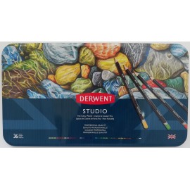 Estuche Con 36 Lápices De Colores Studio Derwent