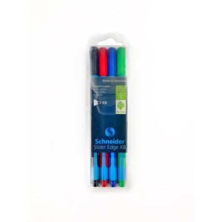 Estuche con 4 Bolígrafos Schneider