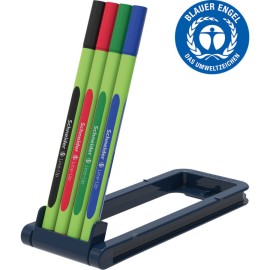 Estuche Con 4 Rotuladores Schneider Line Up
