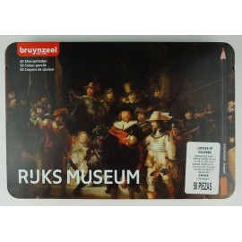 Estuche Con 50 Lápices De Colores Ruks Museum Bruynzeel.