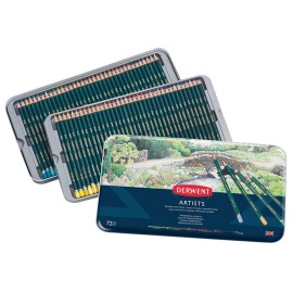 Estuche Con 72 Lápices De Colores Artists Derwent