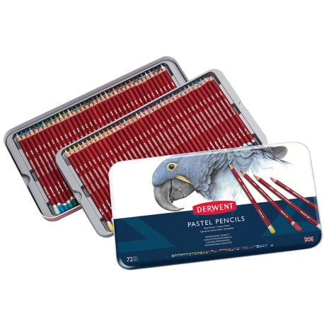 Estuche Con 72 Lápices De Colores Pastel Pencils Derwent