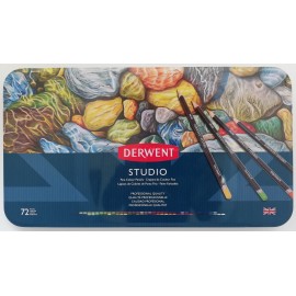 Estuche Con 72 Lápices De Colores Studio Derwent