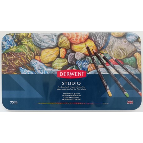 Estuche Con 72 Lápices De Colores Studio Derwent