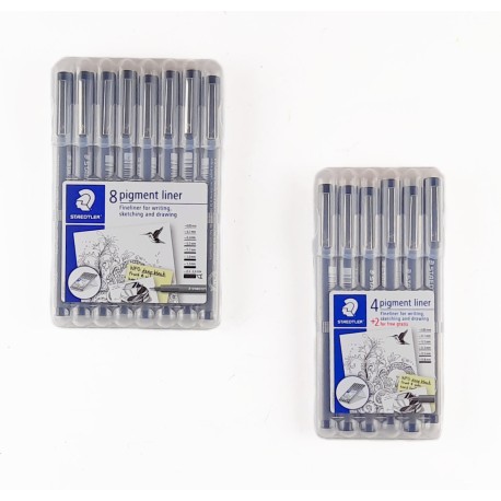 Estuche Estilografos Pigment Liner Staedtler