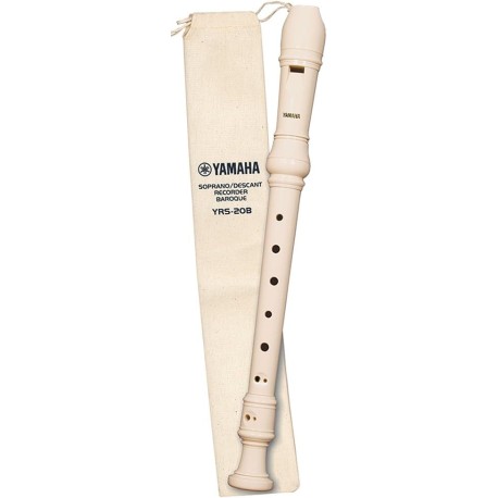 Flauta Dulce Yamaha Soprano Barraco YRS-24B