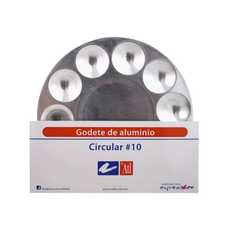 Godete Circular De Aluminio 10 Cavidades