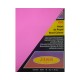 Hojas De Color Papel Bond Jiss Rosa Mexicano T/carta Paquete 100 Hojas