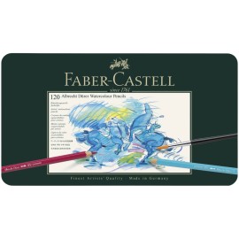 Lápices De Color Acuarelables Albrecht Dürer 117511 Faber Castell Estuche Con 120 Piezas
