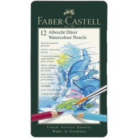 Lápices De Color Acuarelables Albrecht Dürer 117512 Faber Castell Set Con 12 Piezas