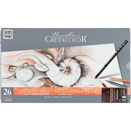 Lapices De Color Para Artistas Cretacolor Teachers Choice Set Con 26 Piezas