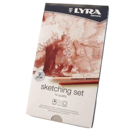 Lápices De Colores Artísticos Para Bocetar 2041110 Sketching Lyra Set Con 11 Piezas