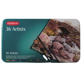 Lápices De Colores Artists 32096 Derwent Estuche Con 36 Piezas