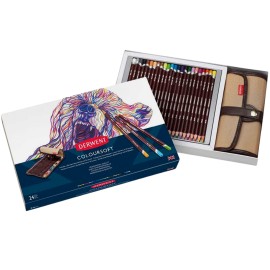 Lápices De Colores Coloursoft 2301999 Derwent Set De 24 Piezas Con Estuche