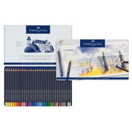 Lápices De Colores Goldfaber 114736 Faber Castell Estuche Con 36 Piezas