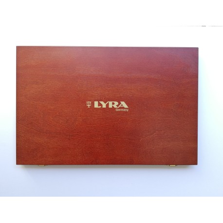 Lápices De Colores Lyra Rembrandt Polycolor Estuche De Madera Con 106 Piezas