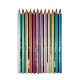 Lápices De Colores Lyra Super Ferby Metálicos Caja Con 12 Piezas