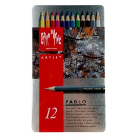 Lápices De Colores Pablo Carand'ache Estuche Con 12 Piezas