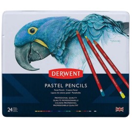 Lápices De Colores Pastel Pencils 32992 Derwent Estuche Con 24 Piezas