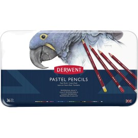 Lápices De Colores Pastel Pencils Derwent 0700307 Estuche Con 36 Piezas