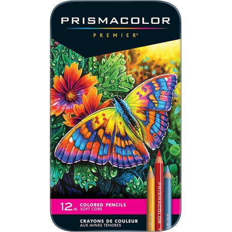 Lápices De Colores Prismacolor Premier Estuche Con 12 Piezas