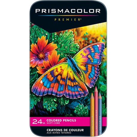 Lápices De Colores Prismacolor Premier Estuche Con 24 Piezas