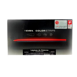 Lápices De Colores Profesionales Lyra 204122 Colorstripe Caja Con 8 Piezas