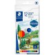 Lápices De Colores Staedtler 146CC12 Hexagonal Hecho En Alemania Set 12 Piezas
