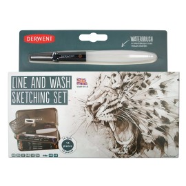 Lápices De Grafito Derwent Graphic Sketch Set Con 14