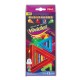 LAPICES TRIANGULARES DE COLORES VIVIDEL 12 PZAS.
