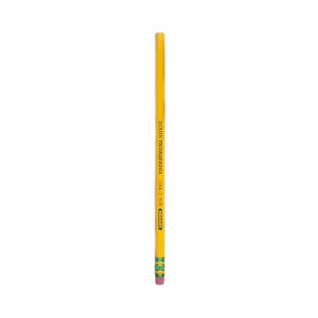 Lápiz Dixon Ticonderoga 2HB Mediano Hexagonal