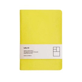 Libreta Laika A5 Barragán Cosida 100 Hojas Bond Hueso 90grs