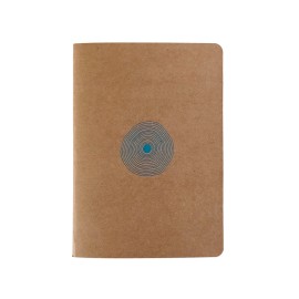 Libreta Laika A5 Jose Bermudez Kraft Cosida 100 Hojas Bond Hueso 90grs