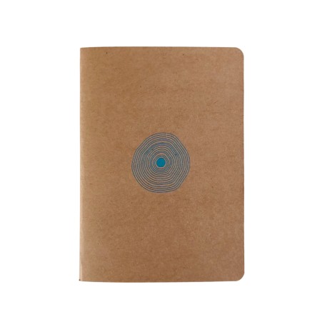 Libreta Laika A5 Jose Bermudez Kraft Cosida 100 Hojas Bond Hueso 90grs
