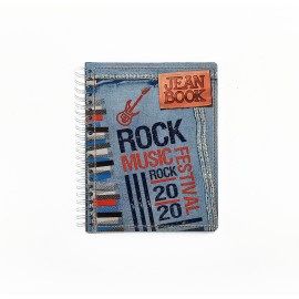 Libreta Profesional Jean Book Raya Con 200 Hojas