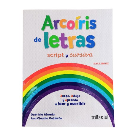 Libro De Actividades Arcoíris De Letras