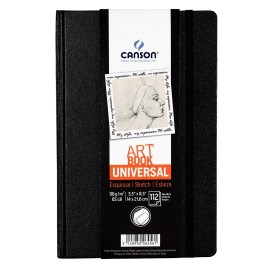 Libro De Dibujo Art Book Canson Universal Sketch 96g 112 Hojas