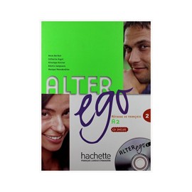Libro de Francés Alter Ego A2 Hachette Incluye CD
