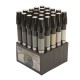 Marcadores Chartpak GRAY SET Estuche Con 25 Piezas