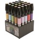 Marcadores Chartpak Set Colores Básicos Estuche Con 25 Piezas