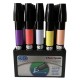 Marcadores Chartpak Set Colores Básicos Estuche Con 25 Piezas