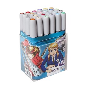 Marcadores Permanente LePlume 3000-24A Marvy Uchida Set 24 Piezas