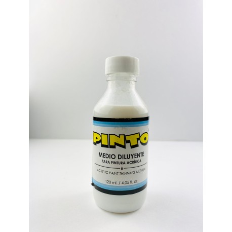 Medio Diluyente Para Pintura Acrílica Pinto 120ml