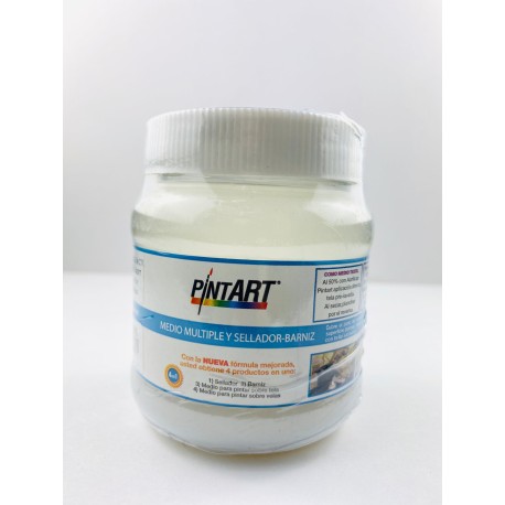Medio Múltiple y Sellado-Barniz Pintart 250ml