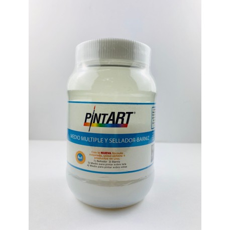 Medio Múltiple y Sellador-Barniz Pintart 500ml