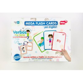 Mega Flash Cards Verbos En Ingles Diako BU-F1805