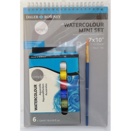 Mini Set De Acuarela Daler Rowney 3 Piezas